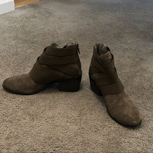 Eileen Fisher Brown Heeled Boots